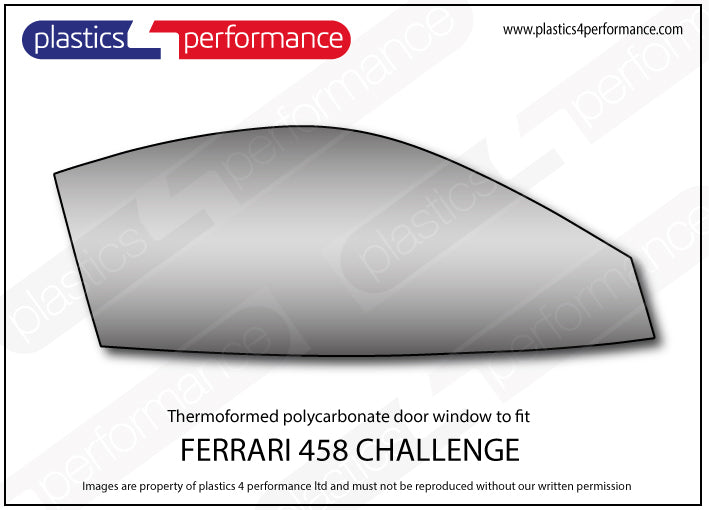 Carica immagine in Galleria Viewer, Vetri in Policarbonato per Ferrari 458 Challenge
