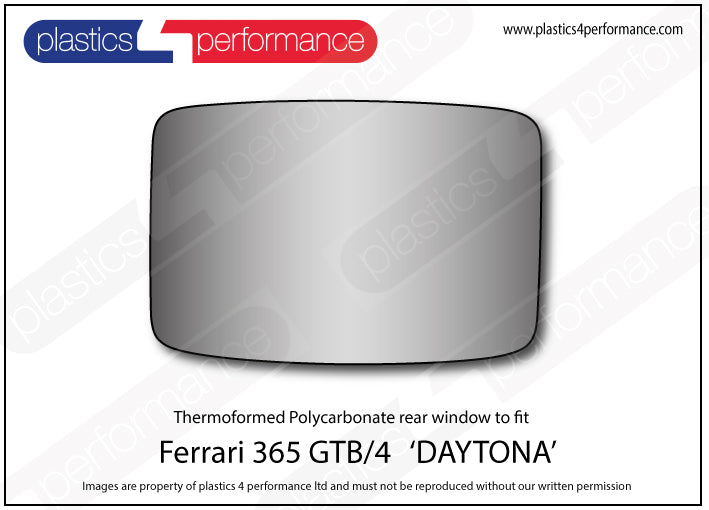 Carica immagine in Galleria Viewer, Vetri in Policarbonato per Ferrari 365 GTB4 Daytona
