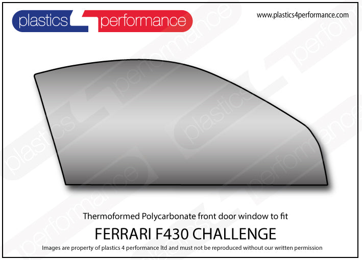 Carica immagine in Galleria Viewer, Vetri in Policarbonato per Ferrari F430 Challenge
