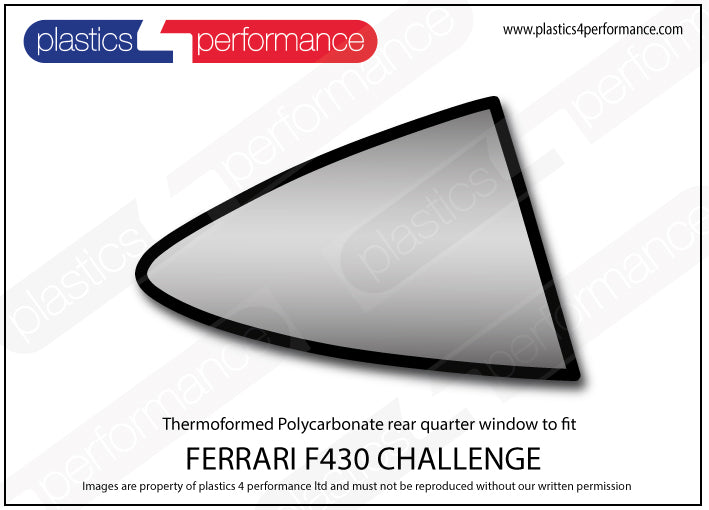 Carica immagine in Galleria Viewer, Vetri in Policarbonato per Ferrari F430 Challenge
