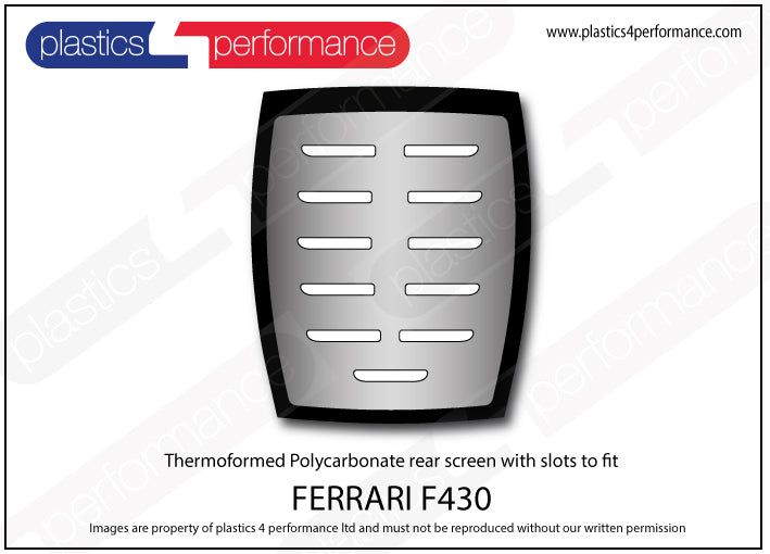 Carica immagine in Galleria Viewer, Vetri in Policarbonato per Ferrari F430
