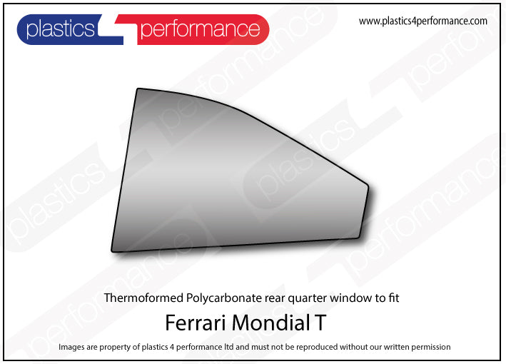 Carica immagine in Galleria Viewer, Vetri in Policarbonato per Ferrari Mondial T
