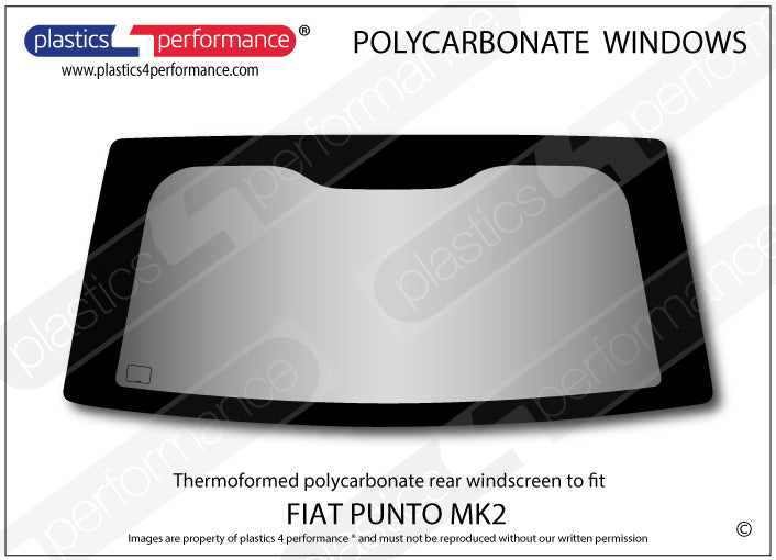 Vetri in Policarbonato per Fiat Punto MK2