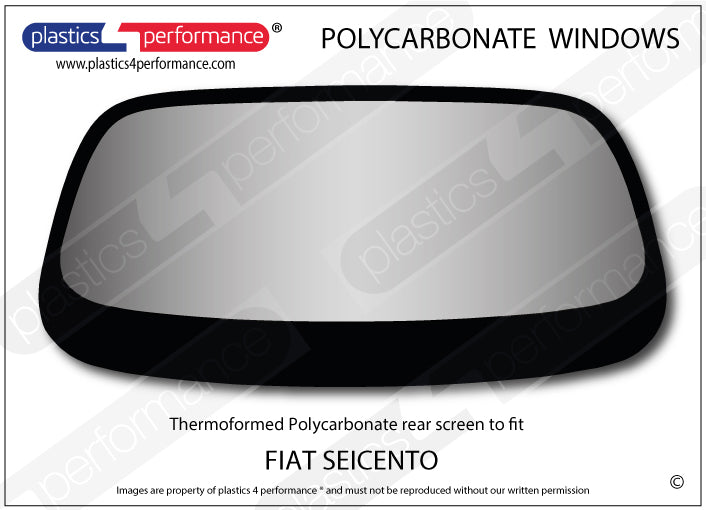 Vetri in Policarbonato per Fiat Seicento