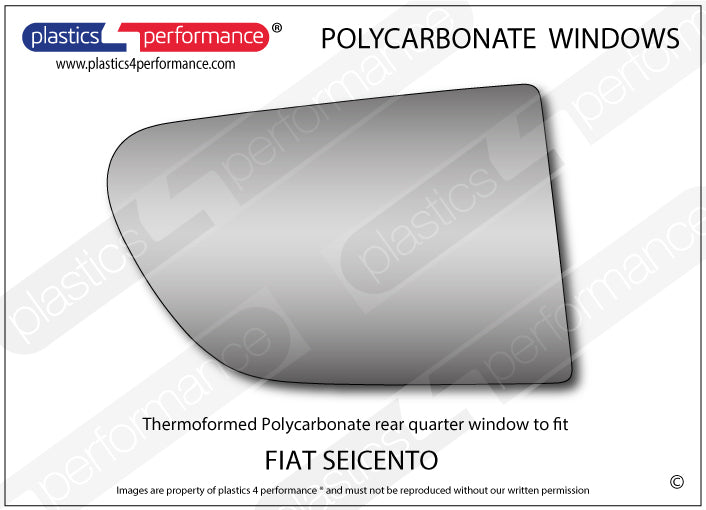 Vetri in Policarbonato per Fiat Seicento