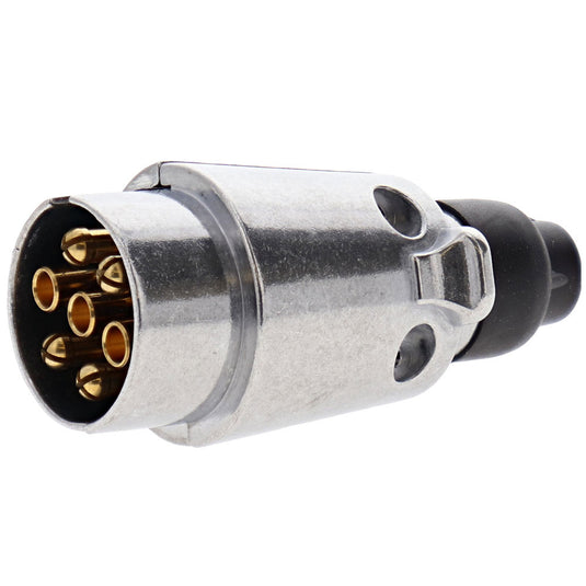 Spina 7 poli metallici 12V 12N
