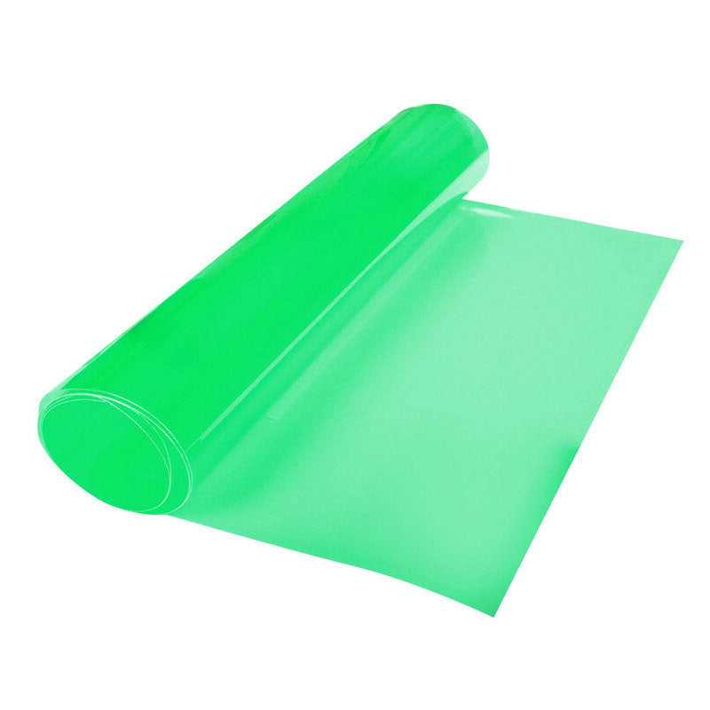 Pellicola Colorata Verde per Fari (1m x 30cm)