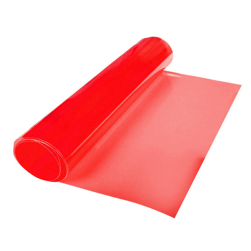 Pellicola Colorata Rossa per Fari (1m x 30cm)