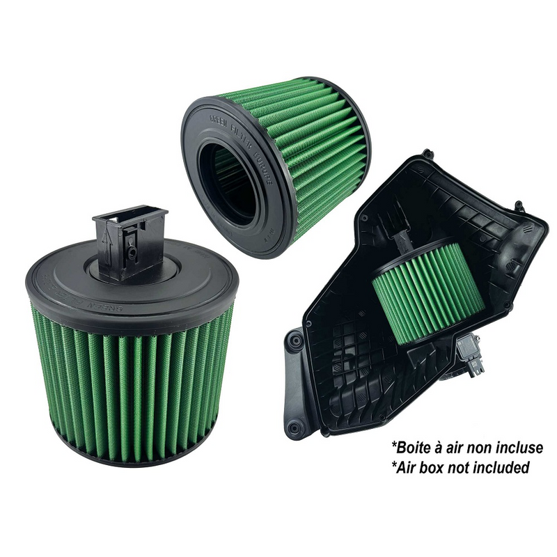 Carica immagine in Galleria Viewer, Filtro aria GREEN FILTER BMW serie 1 (E81/E82/E87/E88) 125 i 03/08
