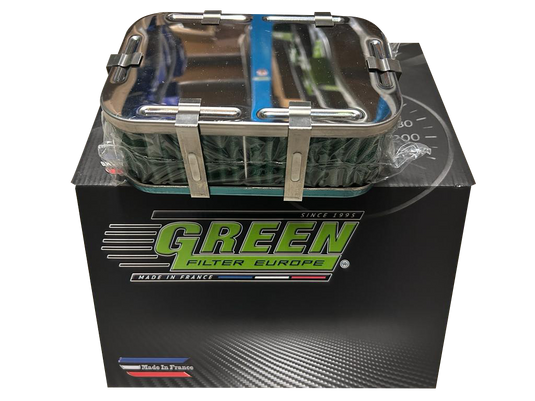 Filtro aria universal rettangolo Green 170x115xH65mm