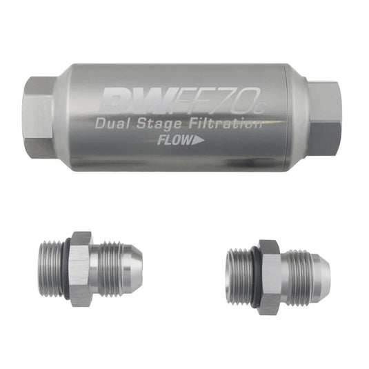Filtro Benzina Compatto Universale Deatschwerks 10 Microns (Dash 8)