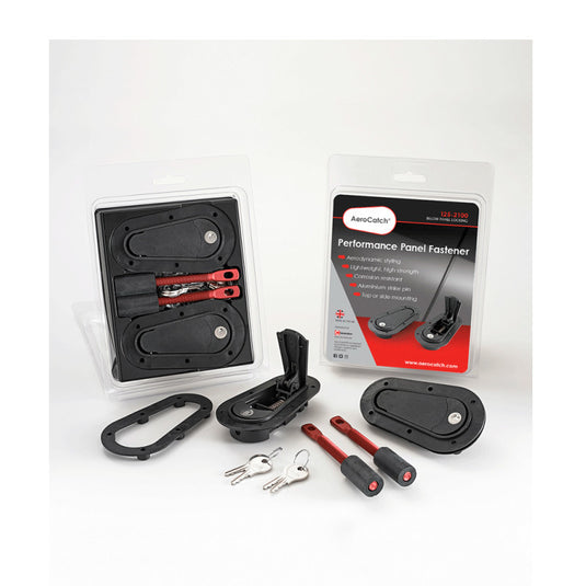 Fissaggio cofano Aerocatch® fissaggio sotto chiave x2