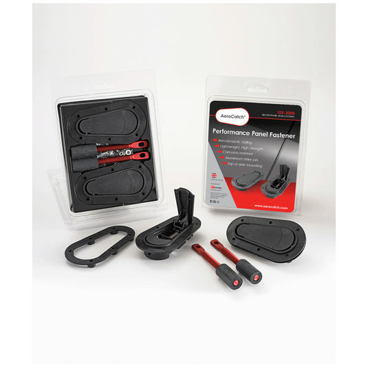 Fissaggio cofano Aerocatch® fissaggio sotto senza chiave x2