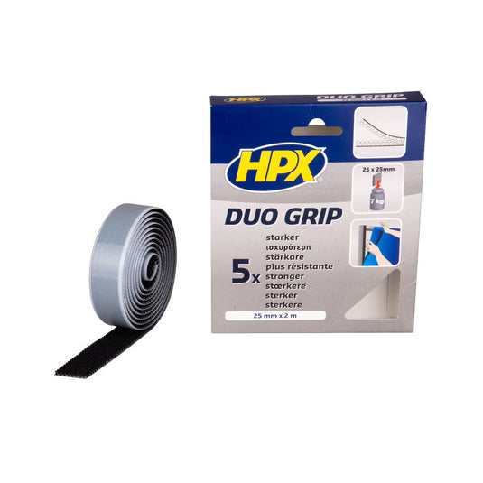 Fissaggio Duo Grip nero HPX 25mm x 2m
