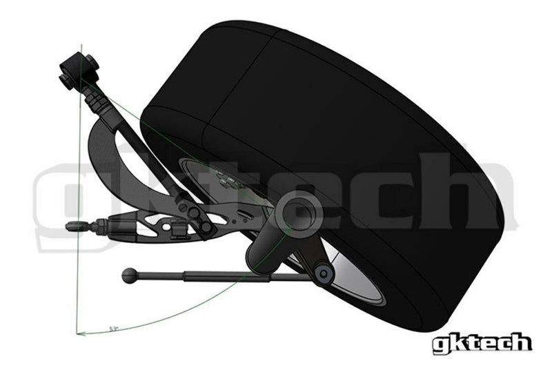 Carica immagine in Galleria Viewer, Tiranti Incidenza Anteriore GKTech per Nissan 300ZX Z32
