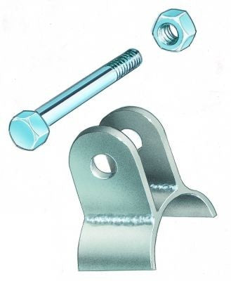 Forcella Femmina per Roll Bar da Saldare 40mm
