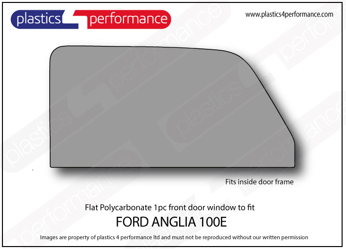 Carica immagine in Galleria Viewer, Vetri in Policarbonato per Ford Anglia 100e
