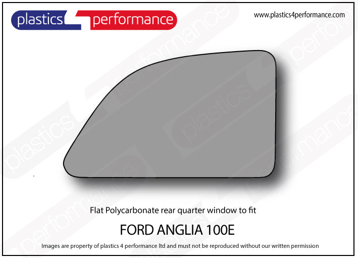 Vetri in Policarbonato per Ford Anglia 100e