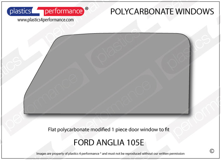 Carica immagine in Galleria Viewer, Vetri in Policarbonato per Ford Anglia 105e
