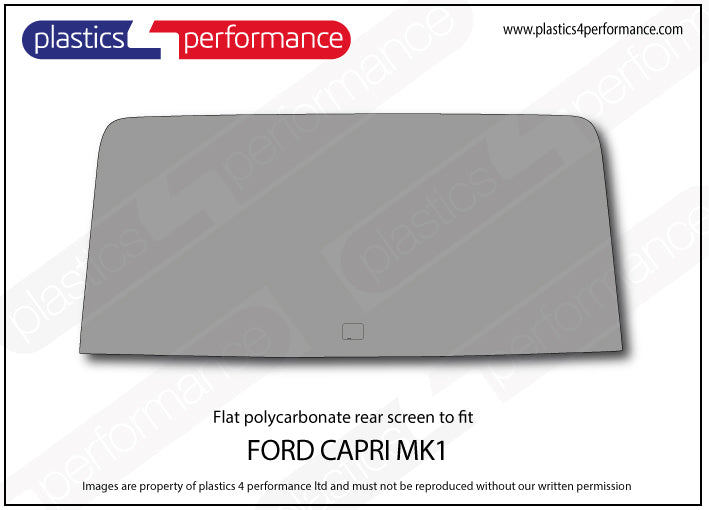 Carica immagine in Galleria Viewer, Vetri in Policarbonato per Ford Capri MK1
