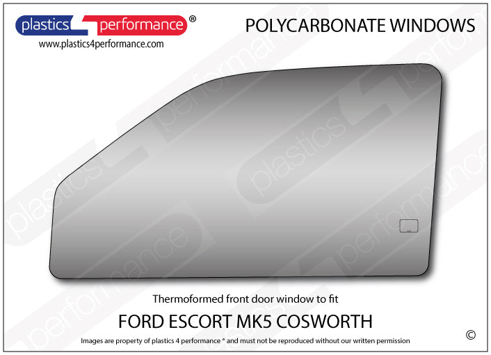 Carica immagine in Galleria Viewer, Vetri in Policarbonato per Ford Escort MK5 incluso Cosworth
