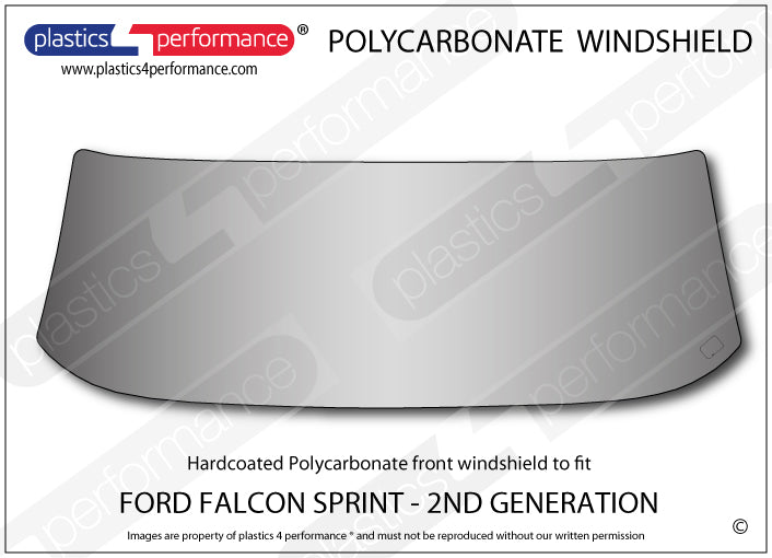 Vetri in Policarbonato per Ford Falcon Sprint 2ª Gen.