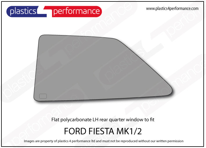 Vetri in Policarbonato per Ford Fiesta MK2