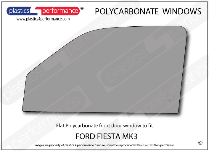Vetri in Policarbonato per Ford Fiesta MK3