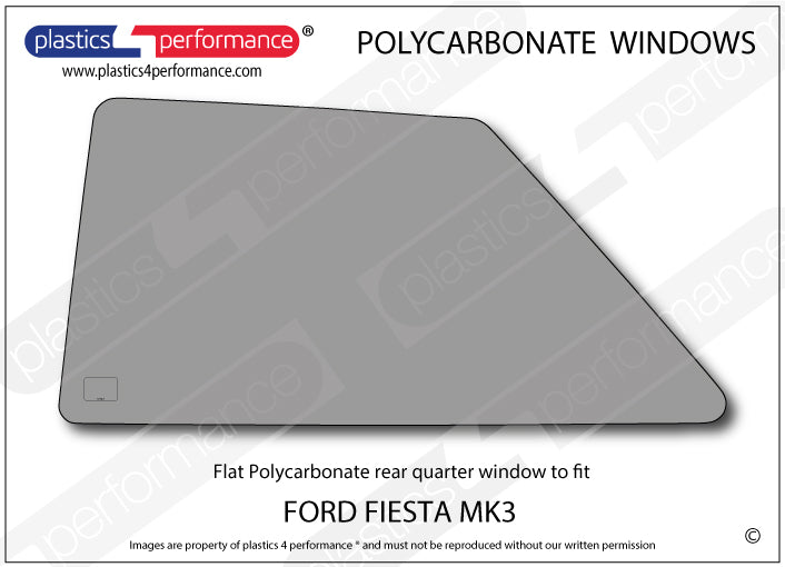 Vetri in Policarbonato per Ford Fiesta MK3
