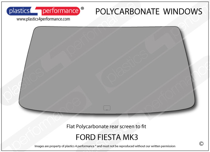 Vetri in Policarbonato per Ford Fiesta MK3