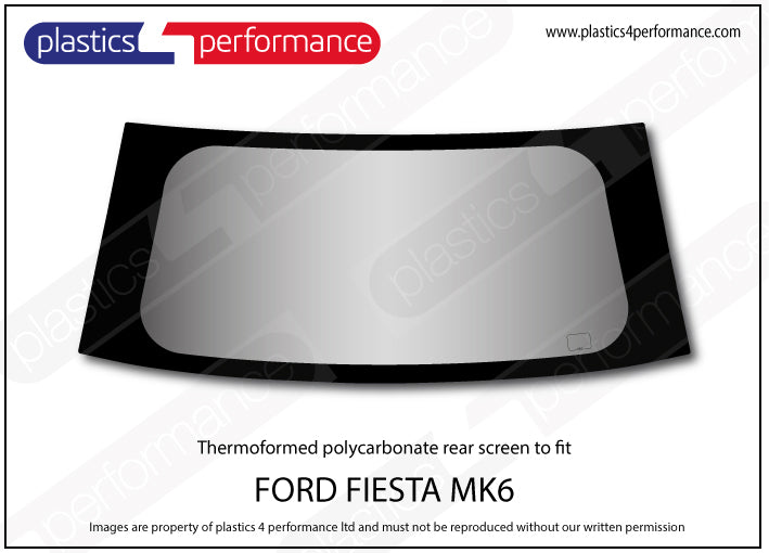 Vetri in Policarbonato per Ford Fiesta MK6