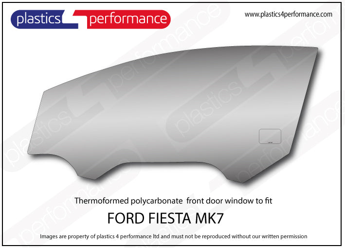 Carica immagine in Galleria Viewer, Vetri in Policarbonato per Ford Fiesta MK7 3 Porte
