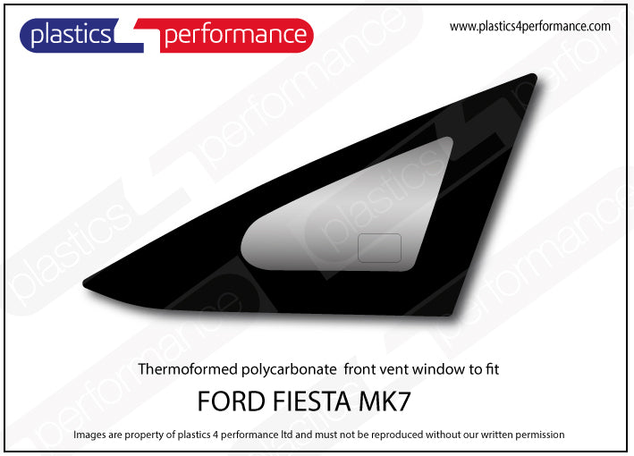 Carica immagine in Galleria Viewer, Vetri in Policarbonato per Ford Fiesta MK7 3 Porte
