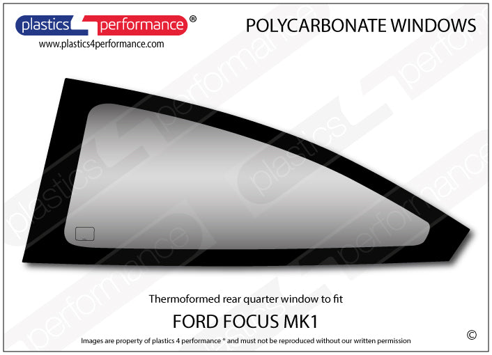 Carica immagine in Galleria Viewer, Vetri in Policarbonato per Ford Focus MK1 3 Porte
