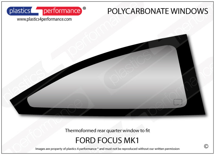 Carica immagine in Galleria Viewer, Vetri in Policarbonato per Ford Focus MK1 3 Porte
