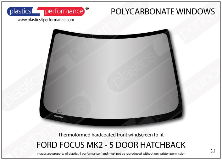 Carica immagine in Galleria Viewer, Vetri in Policarbonato per Ford Focus MK2 5 Porte
