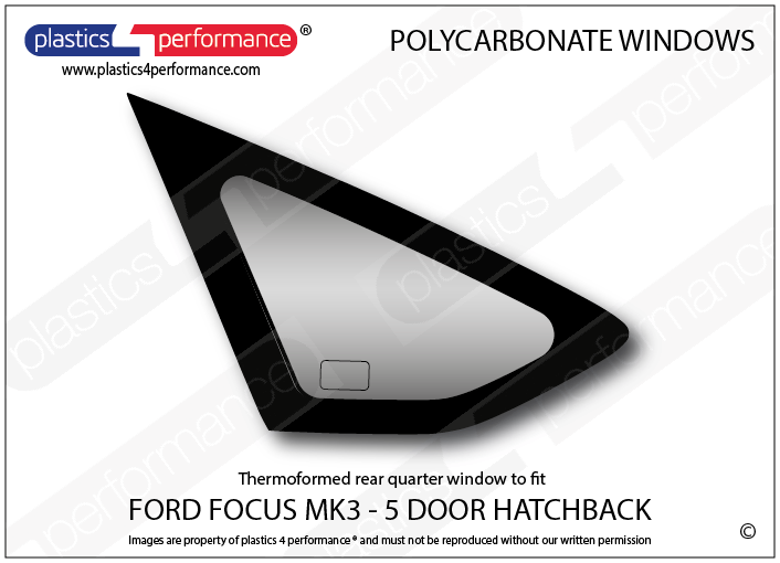 Carica immagine in Galleria Viewer, Vetri in Policarbonato per Ford Focus MK3 5 Porte
