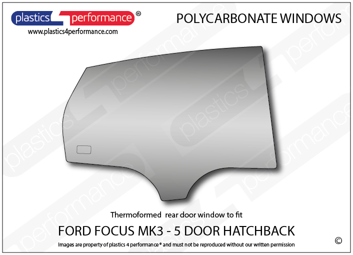 Carica immagine in Galleria Viewer, Vetri in Policarbonato per Ford Focus MK3 5 Porte

