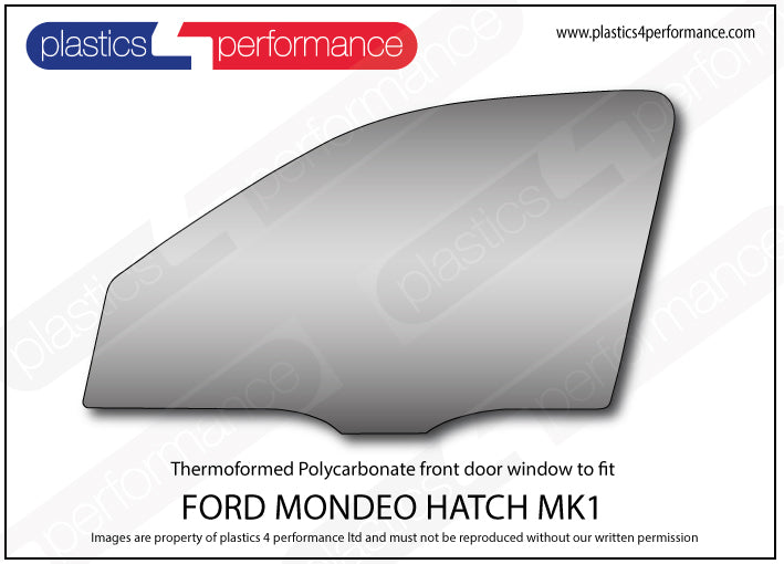 Vetri in Policarbonato per Ford Mondeo MK1 Berlina 5 Porte