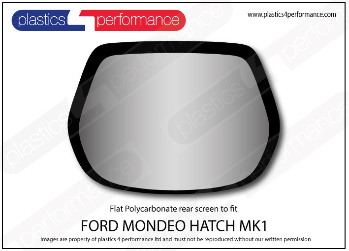 Vetri in Policarbonato per Ford Mondeo MK1 Berlina 5 Porte
