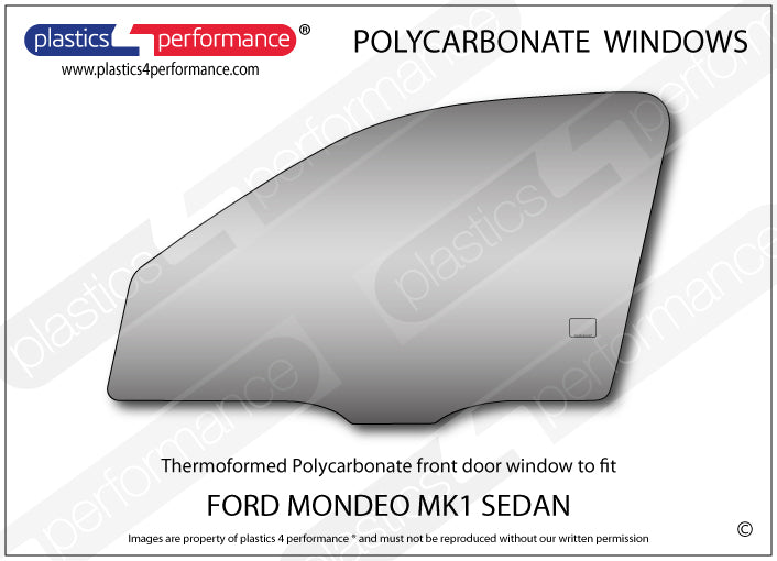 Vetri in Policarbonato per Ford Mondeo MK1/2 Berlina 4 Porte