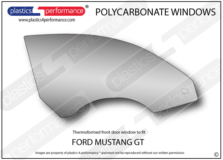 Carica immagine in Galleria Viewer, Vetri in Policarbonato per Ford Mustang MK6
