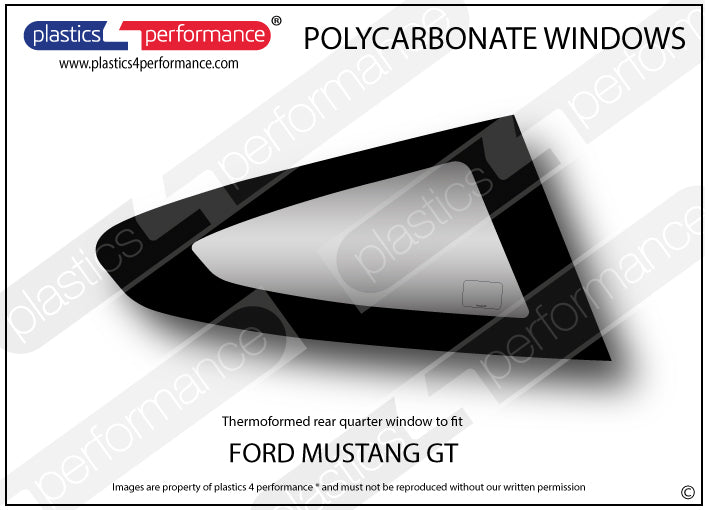 Vetri in Policarbonato per Ford Mustang MK6