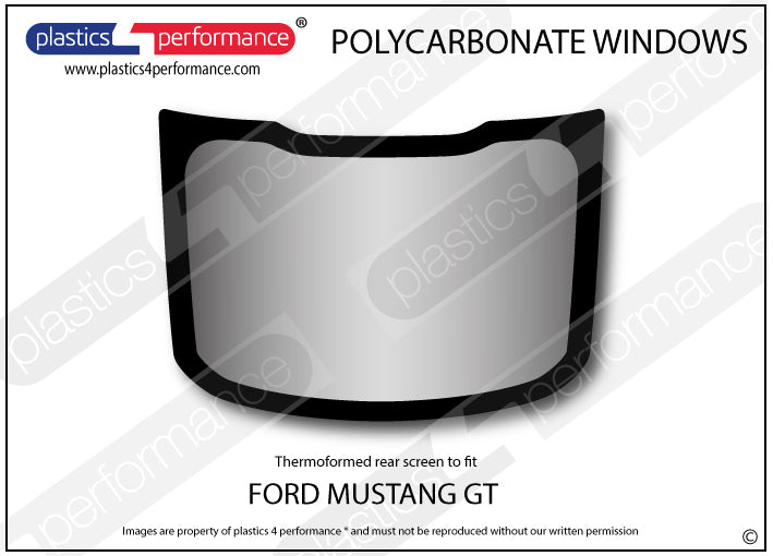 Carica immagine in Galleria Viewer, Vetri in Policarbonato per Ford Mustang MK6
