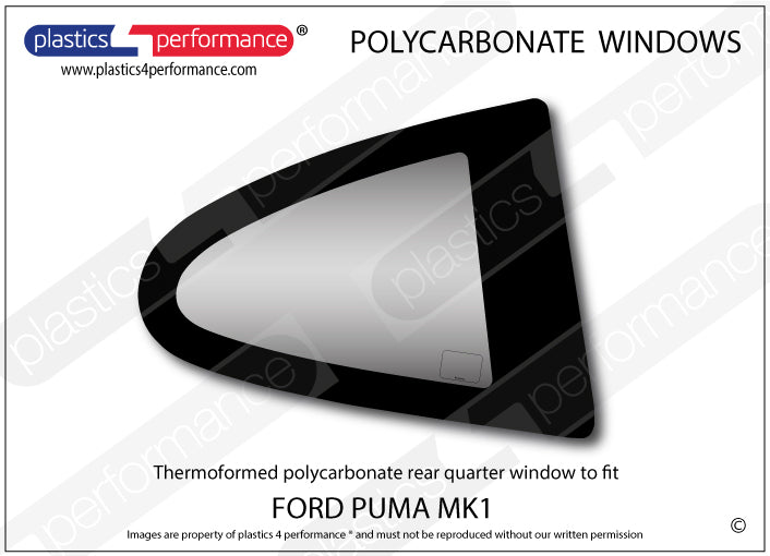 Vetri in Policarbonato per Ford Puma