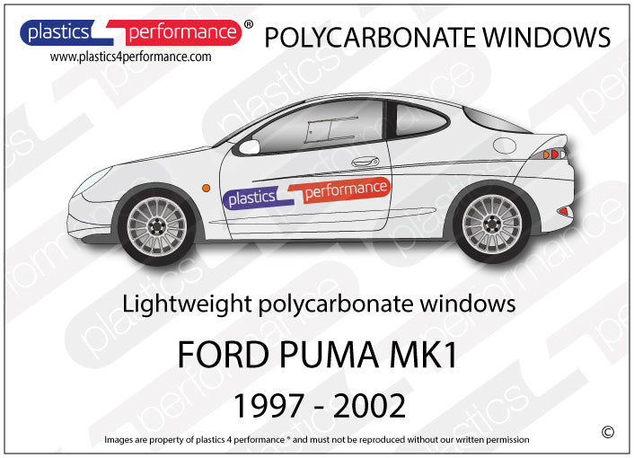 Vetri in Policarbonato per Ford Puma
