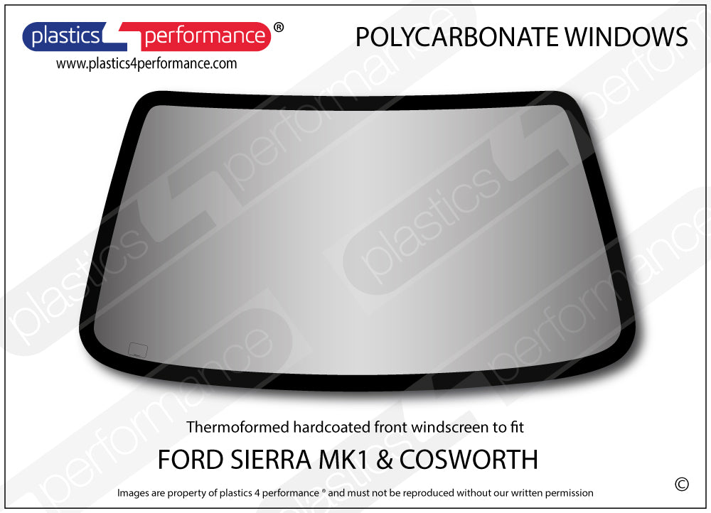 Vetri in Policarbonato per Ford Sierra MK1