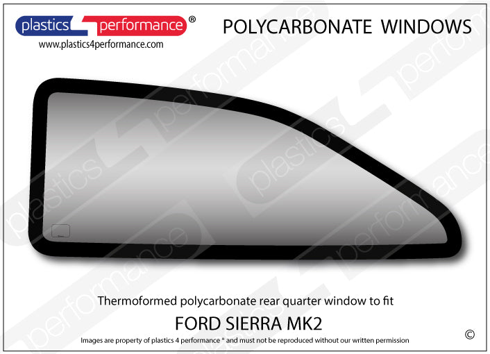Vetri in Policarbonato per Ford Sierra MK2