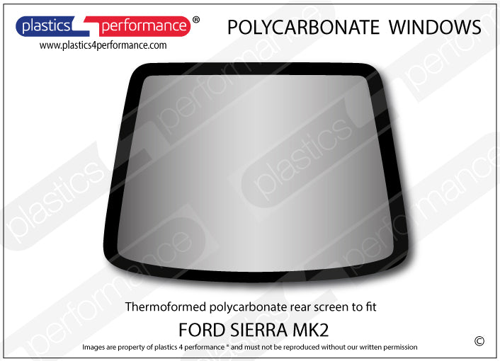 Carica immagine in Galleria Viewer, Vetri in Policarbonato per Ford Sierra MK2

