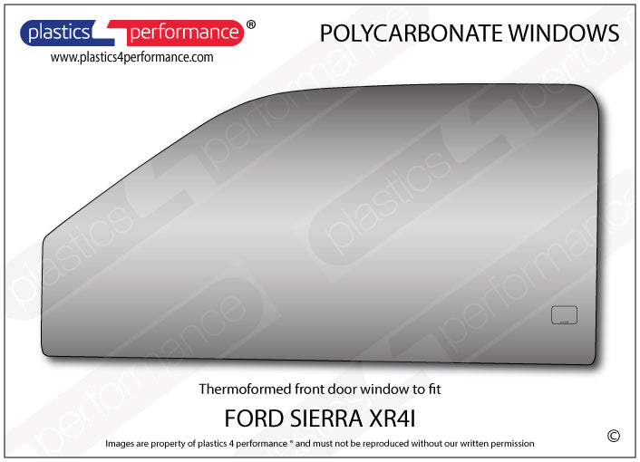 Vetri in Policarbonato per Ford Sierra XR4i